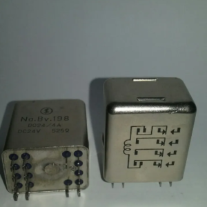 RELÉ NA. BV. 198 DO24/24A DC24V