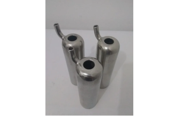 CAPA TETEIRA PARA ORDENHA EM AÇO INOX 304 FURO 17MM KIT COM 3UN. - Imagem 2