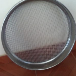 PENEIRA GRANULOMÉTRICA EM AÇO INOX MALHA 3,82MM
