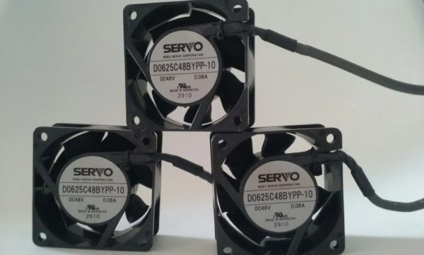 VENTILADOR COOLER SERVO DC48V 3PÇS - Imagem 2