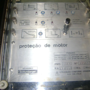 PROTEÇÃO DE MOTOR SCHLUMBERGER (ANTIGO) DÉCADA DE 80