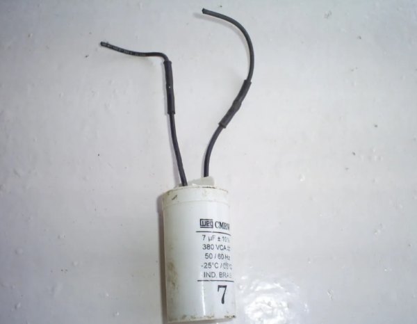CAPACITOR WEG CMRW 7UF +-10% 380VCA# 50/60HZ - Imagem 2