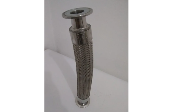 MANGUEIRA DE NÚCLEO CORRUGADO 1,1/2'' EM AÇO INOX 316L - Imagem 2