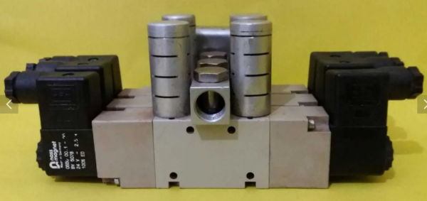 BLOCO DE VÁLVULAS PNEUMÁTICAS 5 VIAS C/3 VAL COMPLETA - Imagem 3
