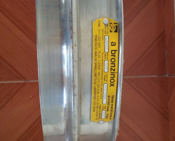 PENEIRA GRANULOMÉTRICA EM AÇO INOX MALHA 3,82MM - Imagem 3