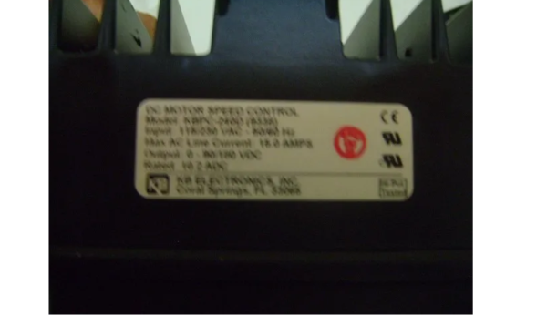 CONTROLE VELOCIDADE MOTOR PENTA DRIVE KBPC-240D 115/230 - Imagem 5