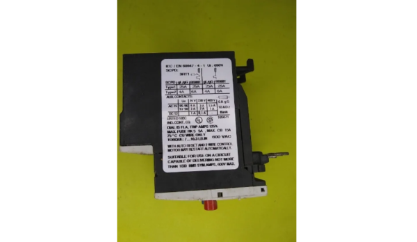 RELÉ DE SOBRECARGA TÉRMICA SIRIUS 3RU1116-0KB0 - Imagem 6