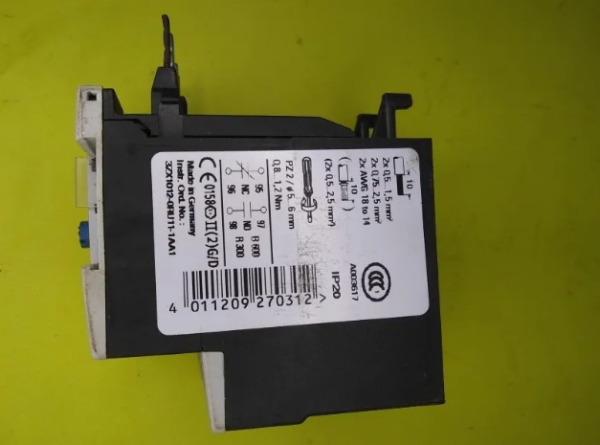 RELÉ DE SOBRECARGA TÉRMICA SIRIUS 3RU1116-0KB0 - Imagem 7