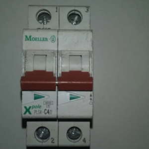 DISJUNTOR TERMOMAGNÉTICO BIPOLAR X POLE PSL4-C4/2