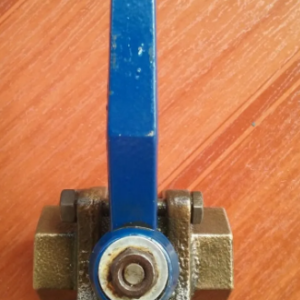 VÁLVULA ESFERA TRIPARTIDA BRONZE 3/4” DN20