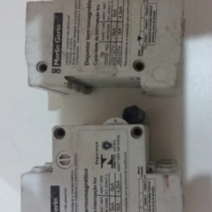 DISJUNTOR TERMOMAGNÉTICO C50 SCHNEIDER 2 UN.