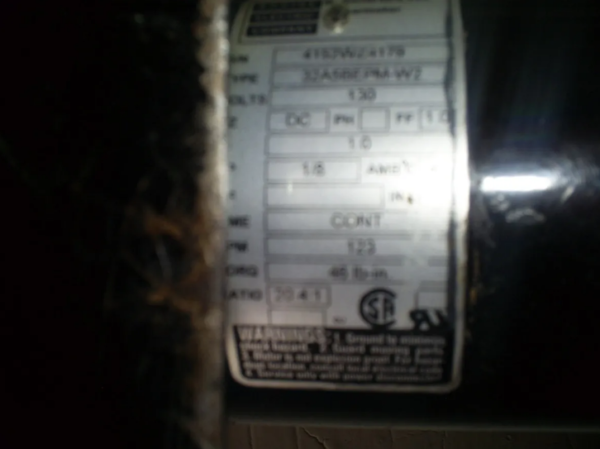 MOTORREDUTOR BODINE GEARMOTOR 20.4:1 - Imagem 4