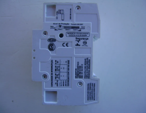 DISJUNTOR TERMOMAGNÉTICO SIEMENS NBR NM 60 898 - Imagem 5