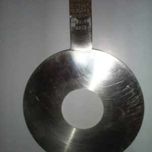 PLACA DE ORIFÍCIO D=50,705 AÇO INOX 304