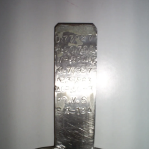 PLACA DE ORIFÍCIO D=50,705 AÇO INOX 304