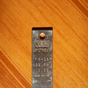 PLACA DE ORIFÍCIO D=11,74 AÇO INOX 304