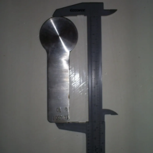 PLACA DE ORIFÍCIO D=1,0 AÇO INOX 304