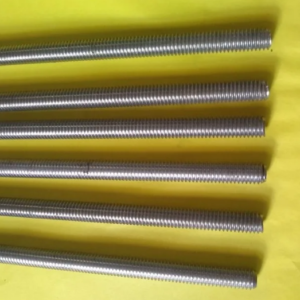 BARRA ROSCADA AÇO INOX 304l 3/8 X600MM KIT 6 PÇS