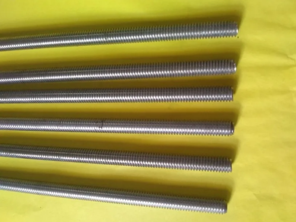BARRA ROSCADA AÇO INOX 304l 3/8 X600MM KIT 6 PÇS - Imagem 2