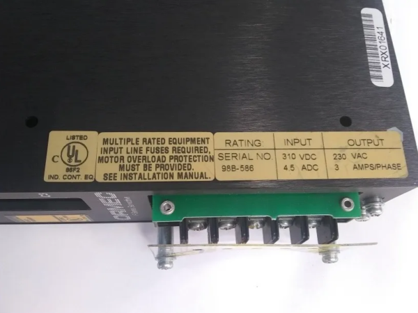SERVO DRIVE ORMEC SACF03/B01 SÉRIE F - Imagem 6