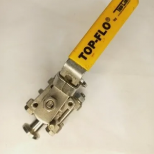 VÁLVULA ESFERA 1/2” TRICLAMP TOP-FLO AÇO INOX