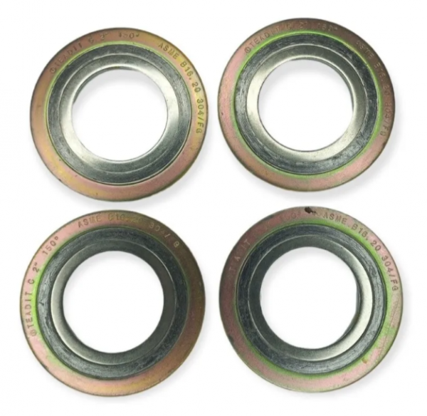 JUNTA METÁLICA TEADIT C 2'' 150# ASME B16.29 304/FG KIT 4 UN