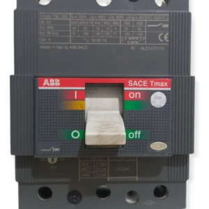 DISJUNTOR TRIPOLAR ABB CAIXA MOLDADA TMAX T3C 250A 690V