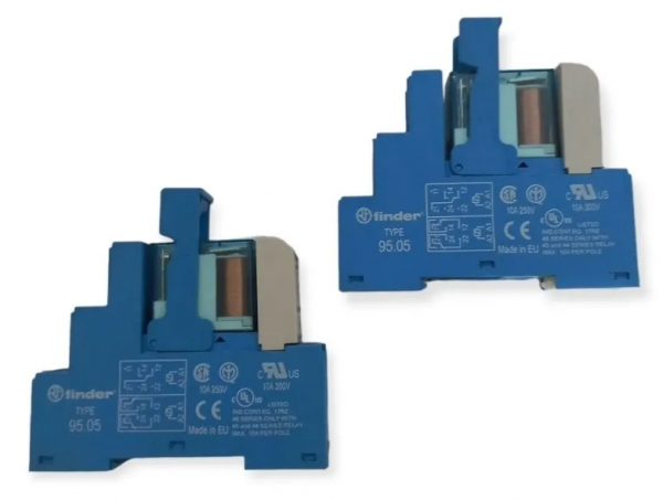RELÉ MODULAR FINDER BASE 95.05/99.02.9.024.99 KIT 2 UN