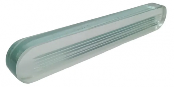 VISOR NÍVEL VIDRO REFLETIDO N°5 220x34x17,5MM PARA CALDEIRA