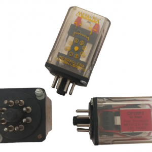 RELÉ SOQUETE METALTEX OPZ2RP2 5K OHMS 45A 100VAC KIT 3 UN.