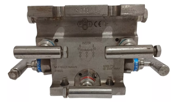 VÁLVULA MANIFOLD PARKER PGI 5 VIAS M-775S DT-WAW9 6.000PSI