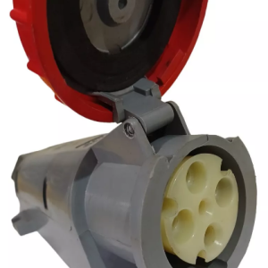 TOMADA SOBREPOR STECK S-4506 63A 6H/380/440V 3 POLOS+TERRA
