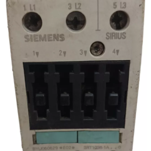 CONTATOR SIEMENS 3RT1036-1AN10 50A BOBINA 220 60HZ