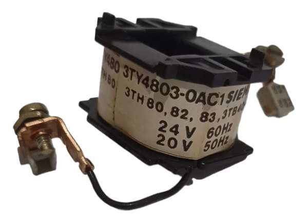 BOBINA CONTATOR SIEMENS 3T40-44 24V - Imagem 2