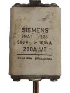 FUSÍVEL SIEMENS 3NA1 3na1 225 500V 100KA 200A 1/T
