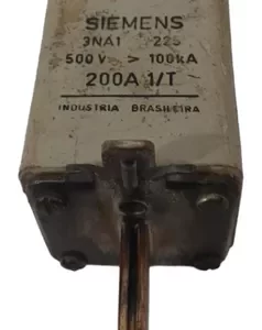 FUSÍVEL SIEMENS 3NA1 3na1 225 500V 100KA 200A 1/T