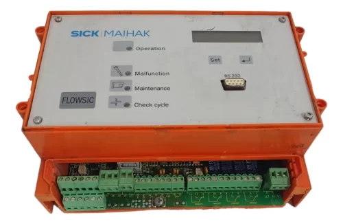 TRANSMISSOR DE VAZÃO ULTRASOM FLA 100-A SICK MAIHAK - Imagem 4