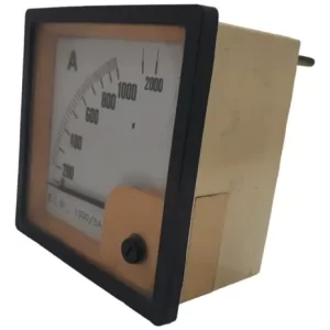 AMPERÍMETRO ANALÓGICO 72×72 1000/5A INIKRON