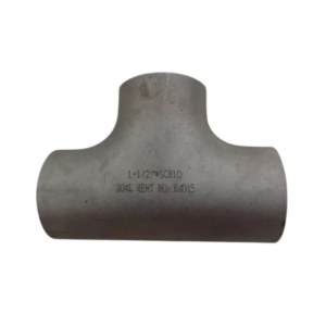 TEE CONEXÃO 1,1/2” SCH 10 EM AÇO INOX 304L