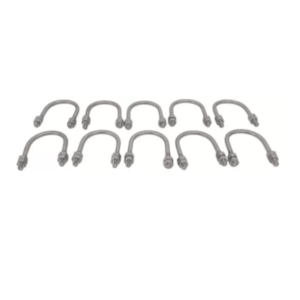 GRAMPO TIPO U 2X5/16 AÇO INOX COM PORCAS KIT 10 UN