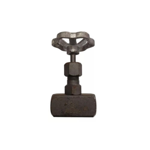 VÁLVULA AGULHA AÇO CARBONO WCB 1/2'' SOLDA 3000 LIBRAS
