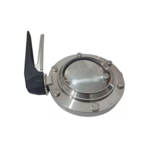 VÁLVULA BORBOLETA SANITÁRIA 4” AÇO INOX 304 SOLDA