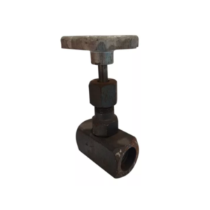 VÁLVULA AGULHA AÇO CARBONO WCB 1/2” SOLDA 3000 LIBRAS