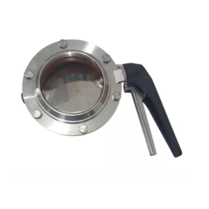VÁLVULA BORBOLETA SANITÁRIA 4” AÇO INOX 304 SOLDA
