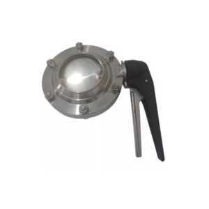 VÁLVULA BORBOLETA SANITÁRIA 3” AÇO INOX 304 SOLDA