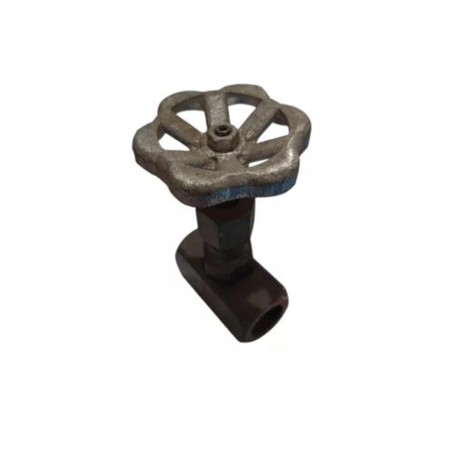 VÁLVULA AGULHA AÇO CARBONO WCB 1/2'' SOLDA 3000 LIBRAS - Imagem 3