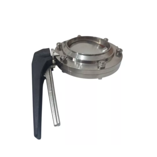 VÁLVULA BORBOLETA SANITÁRIA 4'' AÇO INOX 304 SOLDA - Imagem 3