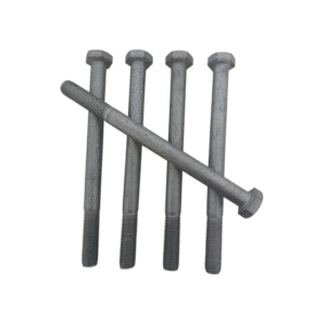 PARAFUSO SEXTAVADO M12X150MM PASSIVADO KIT 5U AÇO CLASSE 8.8