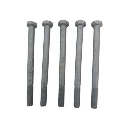 PARAFUSO SEXTAVADO M12X150MM PASSIVADO KIT 5U AÇO CLASSE 8.8 - Imagem 3