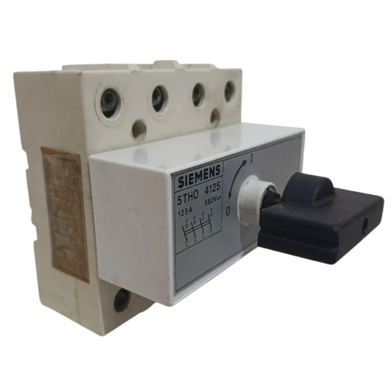 CHAVE SECCIONADORA SIEMENS 125A 5TH004125 CINZA - Imagem 2
